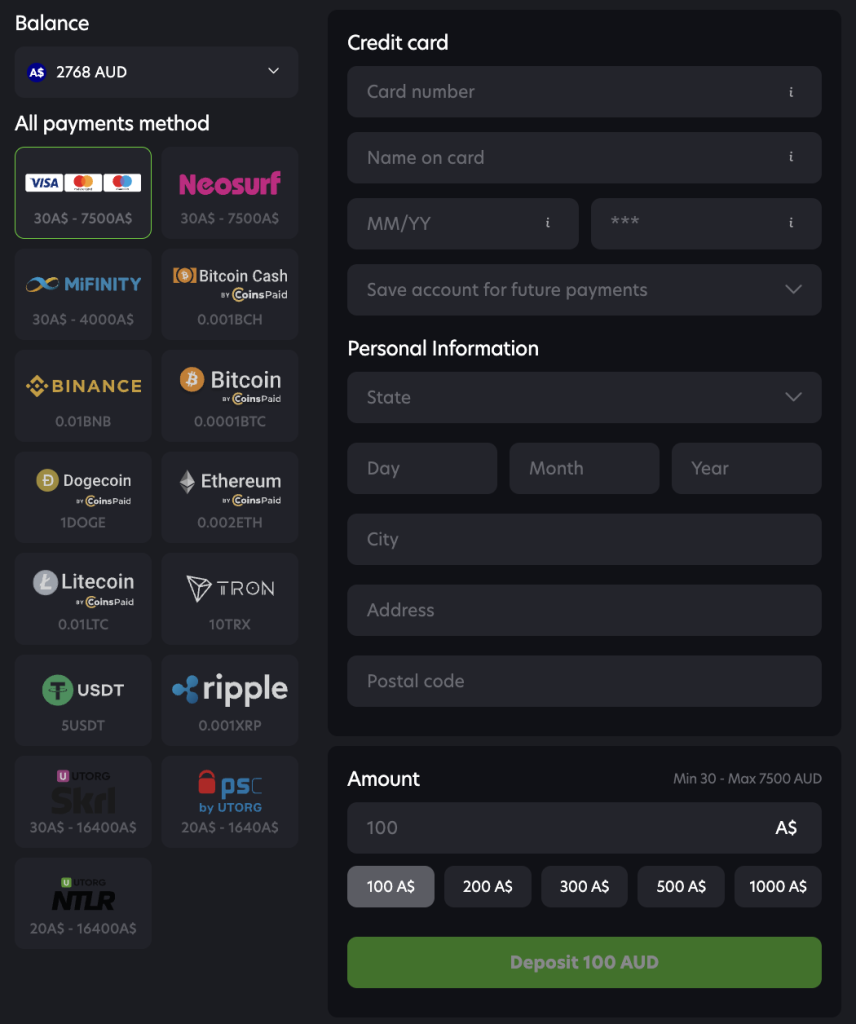 NeoSpin Payments