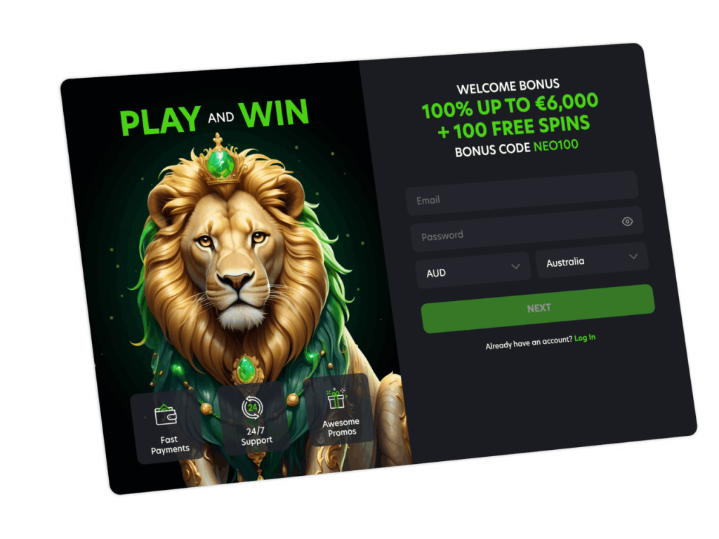 neospin casino login